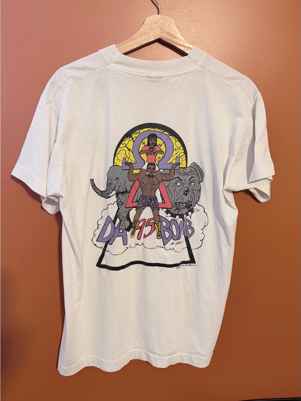 Delta Sigma Theta Omega Psi Phi Vtg shirt sz L